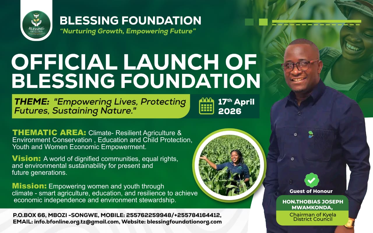 OFFICIAL LAUNCH OF BLESSING FOUNDATION